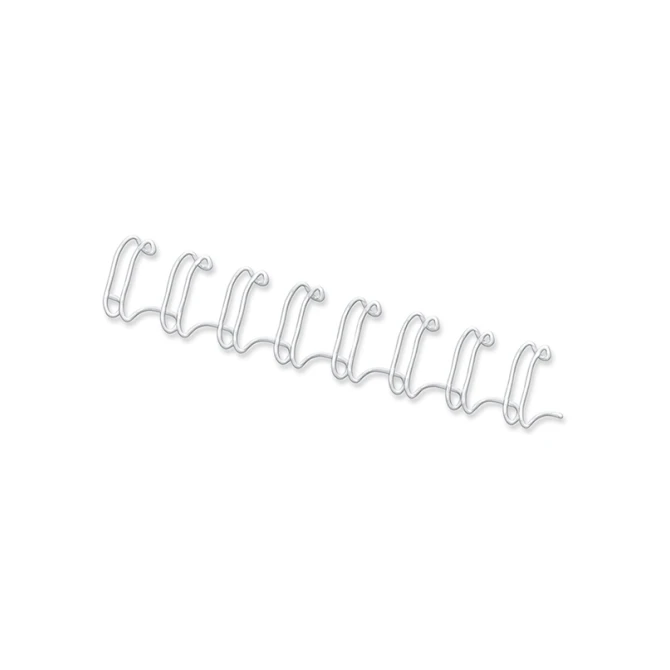 FELLOWES Draadrug 34-rings 3: 1 6mm wit doos 100 cap 21-35 vel (doos 100 stuks)