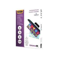 FELLOWES Lamineerhoes A4 216 x 303 mm 2 x 80 micron Glanzend (doos 100 stuks) FELLOWES Lamineerhoes A4 216 x 303 mm 2 x 80 micron Glanzend (doos 100 stuks)
