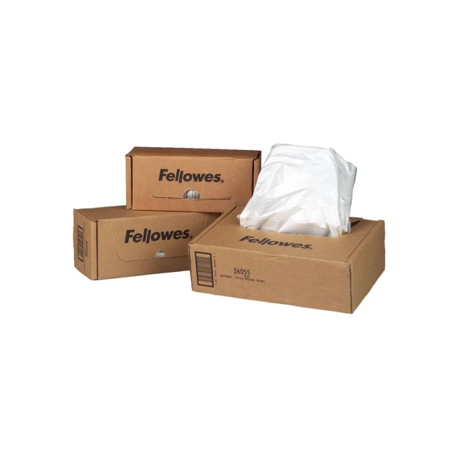 FELLOWES Opvangzakken voor papiervernietiger 94 liter (pak 50 stuks) FELLOWES Opvangzakken voor papiervernietiger 94 liter (pak 50 stuks)