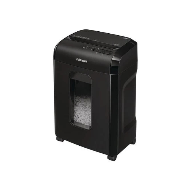 FELLOWES Powershred® 10M Papierversnipperaar P5 microsnippers 10 vellen Zwart FELLOWES Powershred® 10M Papierversnipperaar P5 microsnippers 10 vellen Zwart