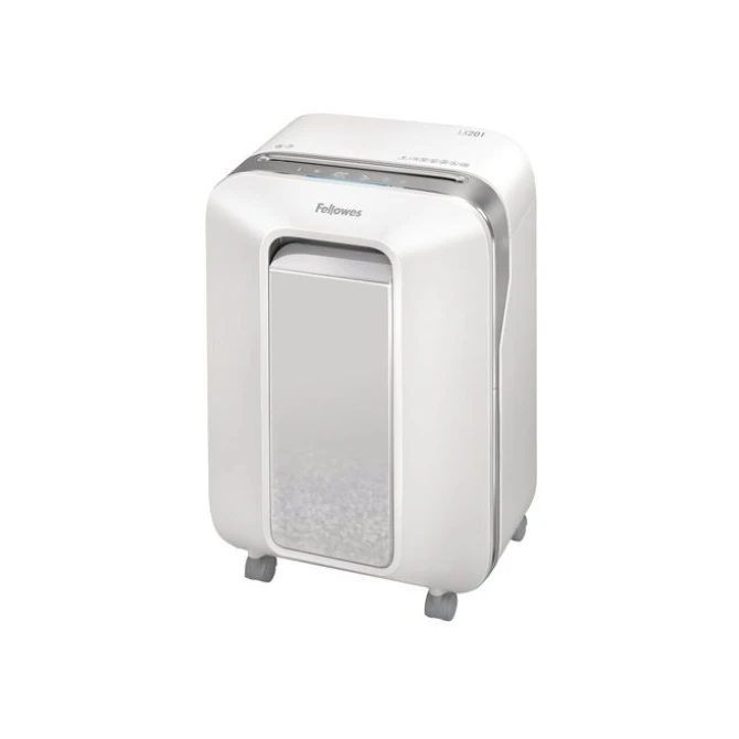 FELLOWES Powershred LX201 Papiervernietiger P5 Micro-Cut 22 L Wit FELLOWES Powershred LX201 Papiervernietiger P5 Micro-Cut 22 L Wit