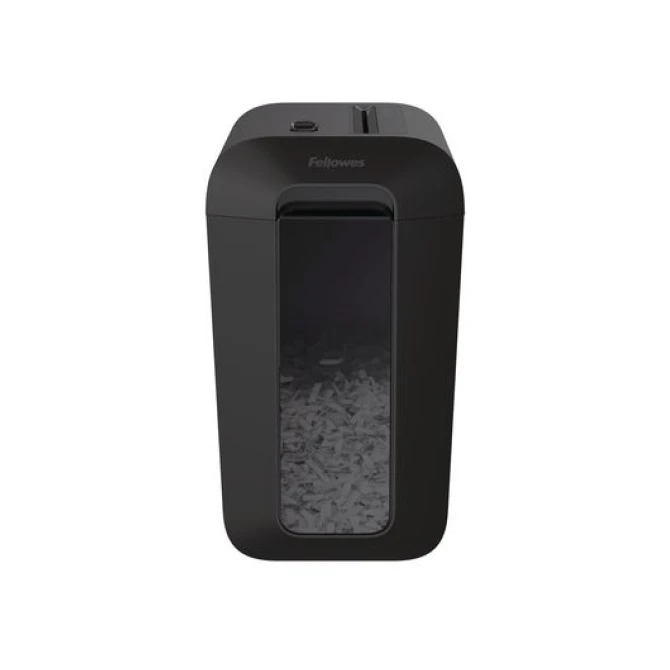 FELLOWES Powershred® LX65 Papierversnipperaar P4 Cross-Cut snippers 10 vellen Zwart FELLOWES Powershred® LX65 Papierversnipperaar P4 Cross-Cut snippers 10 vellen Zwart