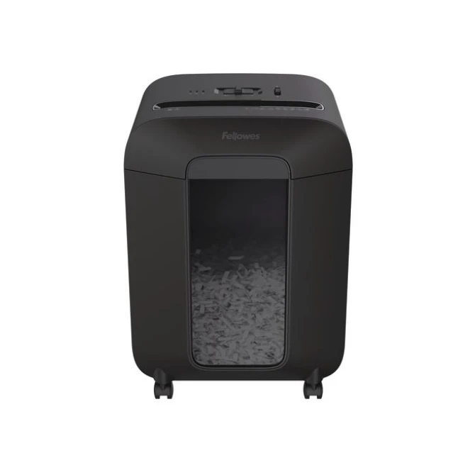 FELLOWES Powershred® LX85 Cross-Cut Papierversnipperaar P4 Cross-Cut snippers 12 vellen Zwart FELLOWES Powershred® LX85 Cross-Cut Papierversnipperaar P4 Cross-Cut snippers 12 vellen Zwart