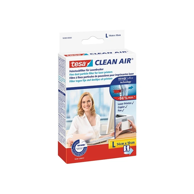 TESA Clean Air Fijnstoffilter Large 14 x 10 cm