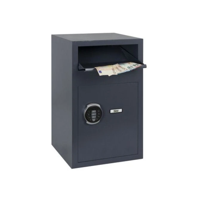 Filex DS 2 Afstortkluis Elektronisch 600 x 345 x 295 mm Antraciet