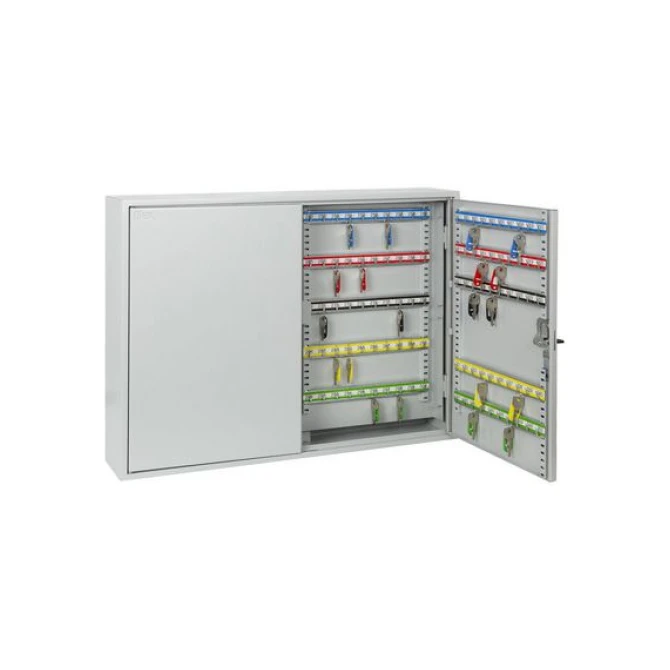 Filex KC 400 Sleutelkast Cilinderslot 2-deurs 550 x 730 x 140 mm Grijs Filex KC 400 Sleutelkast Cilinderslot 2-deurs 550 x 730 x 140 mm Grijs