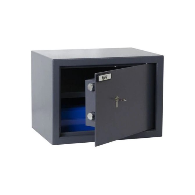 Filex SB-C Safe Box 2 Kluis Cilinderslot 250 x 350 x 250 mm Antraciet Filex SB-C Safe Box 2 Kluis Cilinderslot 250 x 350 x 250 mm Antraciet