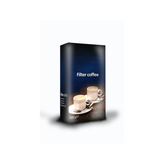 Koffie Snelfiltermaling (doos 6 x 500 gram)