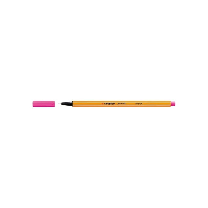 Fineliner Stabilo point 88 0.4 roze/d10
