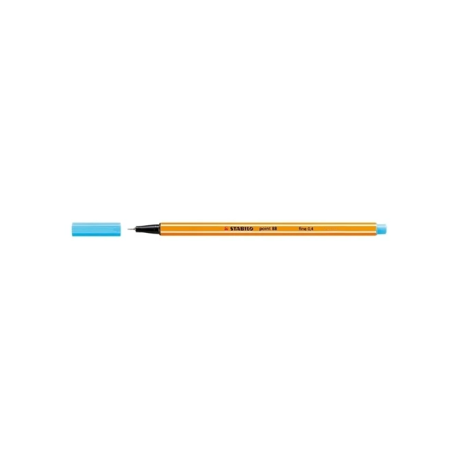 Fineliner Stabilo point 88 azuurbl (10 stuks)