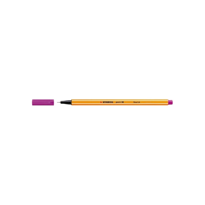 Fineliner Stabilo point 88 lila (10 stuks)