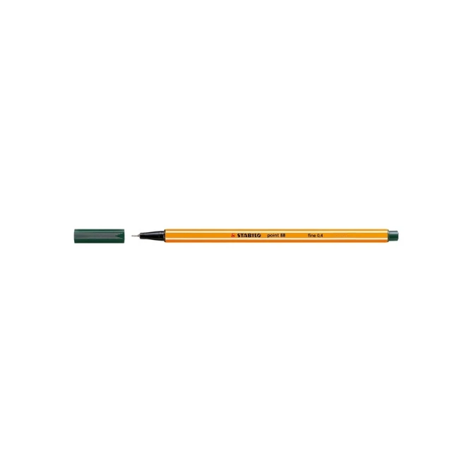 Fineliner Stabilo point 88 ol.gr (10 stuks)