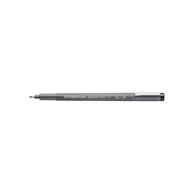 Fineliner Staedtler 308 pigm 1.2 zw/bx10