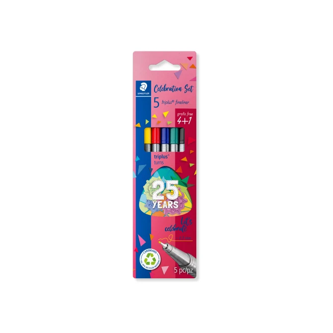 Fineliner Staedtler Triplus assorti/ds5