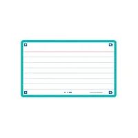 Flashcard OXFORD A7 lijn mint/pk80