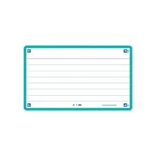 Flashcard OXFORD A7 lijn mint/pk80 Flashcard OXFORD A7 lijn mint/pk80