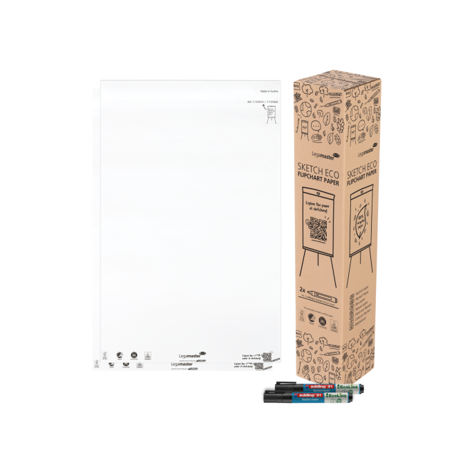 Flipoverblok Lega 98x65cm blanco/pk2x50v Flipoverblok Lega 98x65cm blanco/pk2x50v