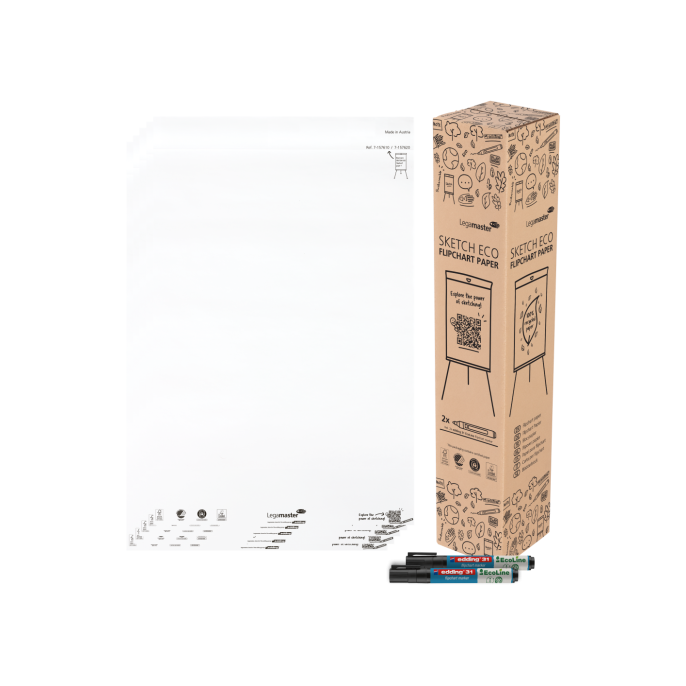 Flipoverblok Lega 98x65cm blanco/pk5x20v