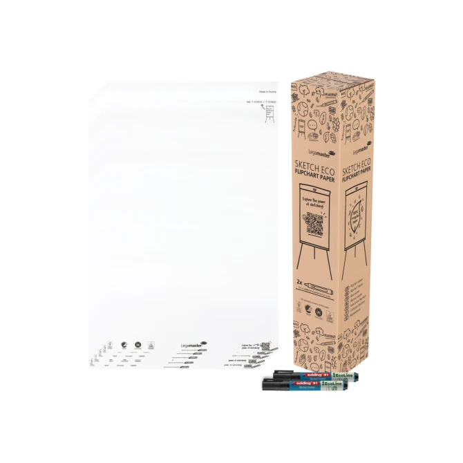 Flipoverblok Lega 98x65cm blanco/pk5x20v Flipoverblok Lega 98x65cm blanco/pk5x20v
