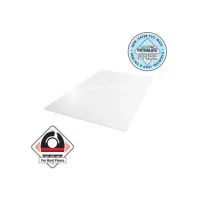 Floortex Cleartex® AdvantageMat PVC Vloermat voor harde vloer 1200 x 1500 mm Antimicrobieel Transparant Floortex Cleartex® AdvantageMat PVC Vloermat voor harde vloer 1200 x 1500 mm Antimicrobieel Transparant