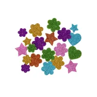 Creotime EVA Foamfiguren. Assorti (1 pak x 100 stuks)