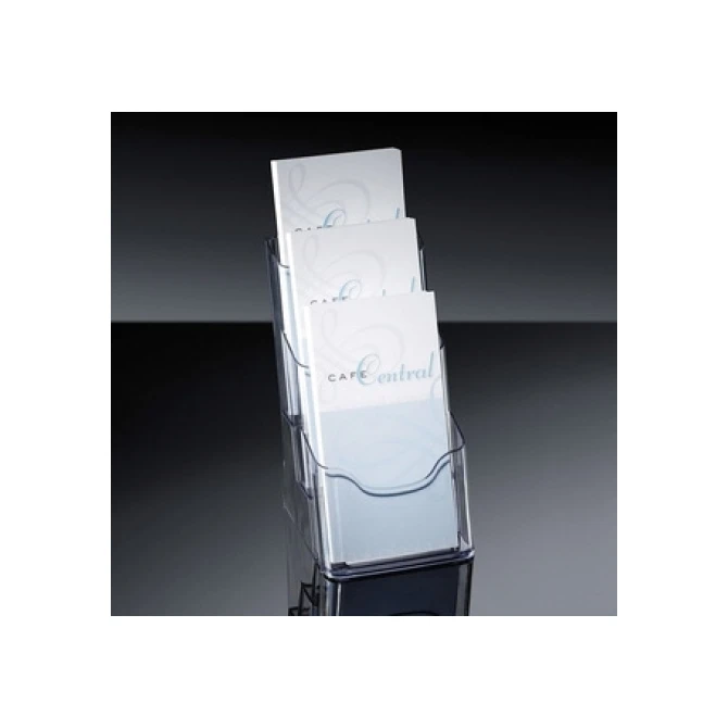 Folderhouder SIGEL A6 portret 3-vaks