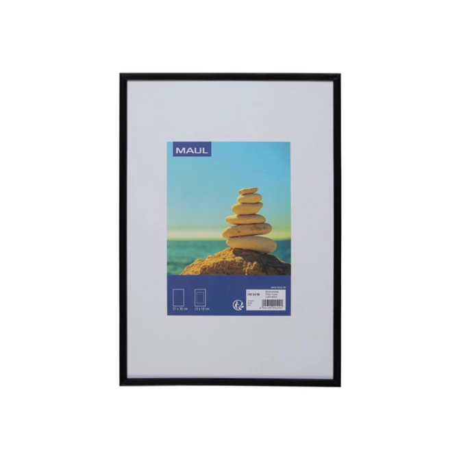 Fotolijst Maul kunststof 21x30cm zwart