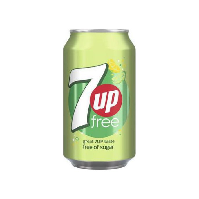 7-Up free ZERO frisdrank 0.33L blik (pak 24 stuks) 7-Up free ZERO frisdrank 0.33L blik (pak 24 stuks)