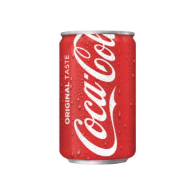 COCA-COLA Regular Frisdrank 0.15 l Blik (pak 24 stuks) COCA-COLA Regular Frisdrank 0.15 l Blik (pak 24 stuks)