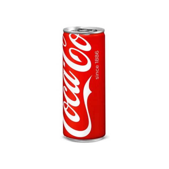COCA-COLA Regular Frisdrank 0.25 l Blik (pak 24 stuks) COCA-COLA Regular Frisdrank 0.25 l Blik (pak 24 stuks)