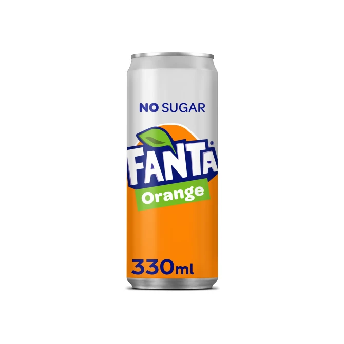 FANTA Orange ZERO Frisdrank 0.33 l blik (pak 24 stuks) FANTA Orange ZERO Frisdrank 0.33 l blik (pak 24 stuks)