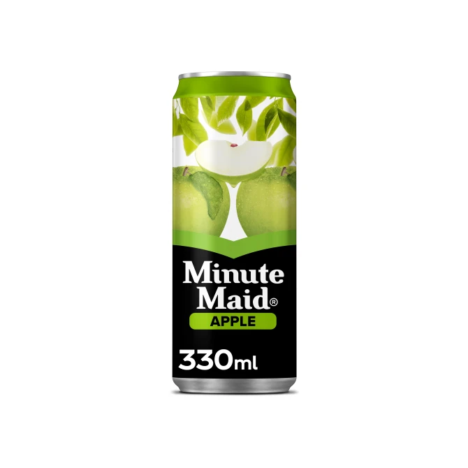 MinuteMaid Appel Frisdrank 0.33 l blik (pak 24 stuks) MinuteMaid Appel Frisdrank 0.33 l blik (pak 24 stuks)