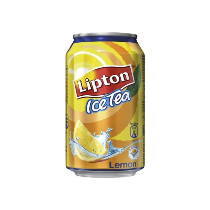 LIPTON Lemon Ice Tea 0.33 l Koolzuurvrij Blik (pak 24 stuks) LIPTON Lemon Ice Tea 0.33 l Koolzuurvrij Blik (pak 24 stuks)