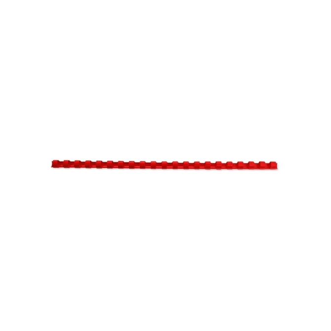 GBC CombBind bindrug A4 10 mm 21 Ringen Rood (pak 100 stuks)