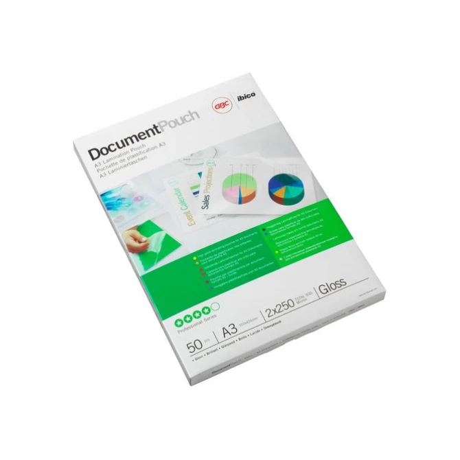 GBC Lamineerhoes A3 297 x 426 mm 2 x 125 micron Glanzend (pak 50 stuks)
