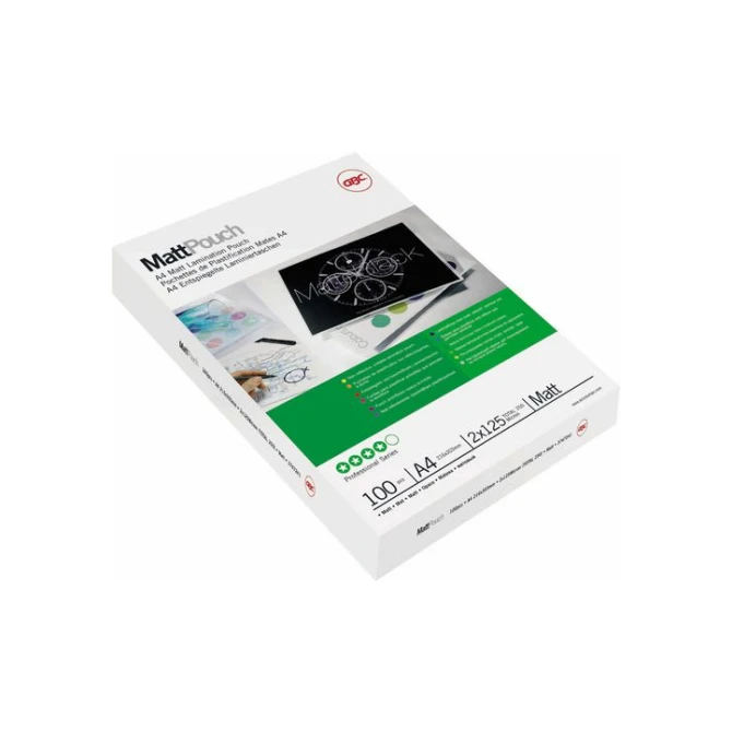 GBC PeelnStick Lamineerhoes A3 303 x 426 mm 2 x 125 micron Mat (pak 100 stuks) GBC PeelnStick Lamineerhoes A3 303 x 426 mm 2 x 125 micron Mat (pak 100 stuks)