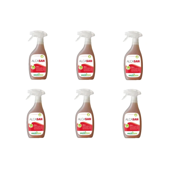 GREENSPEED Alcasan Toiletreiniger Citrus (doos 6 x 500 milliliter) GREENSPEED Alcasan Toiletreiniger Citrus (doos 6 x 500 milliliter)