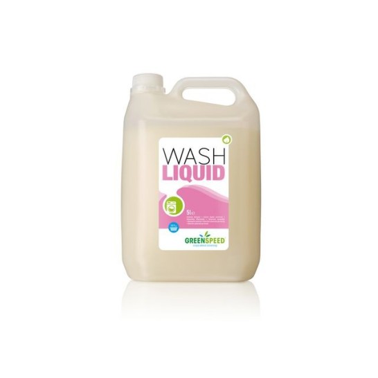 GREENSPEED Wash liquid Wasmiddel vloeibaar 5 liter (fles 5000 milliliter)