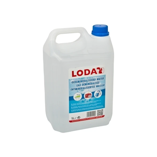 Gedemineraliseerd Water 5 liter Jerrycan (fles 5 liter) Gedemineraliseerd Water 5 liter Jerrycan (fles 5 liter)