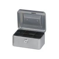 Geldkist Maul 15.2x12.5x8cm zilver