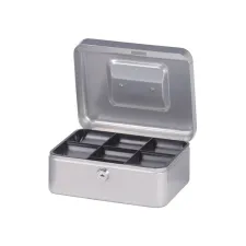 Geldkist Maul 20x17x9cm zilver Geldkist Maul 20x17x9cm zilver