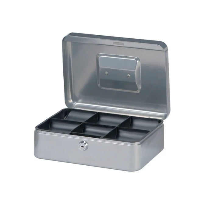 Maul Geldkist Maul 25x19x9cm zilver