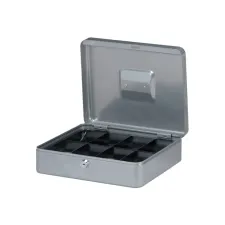 Geldkist Maul 30x25x8.7cm zilver Geldkist Maul 30x25x8.7cm zilver