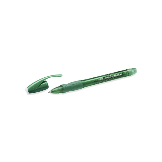 Gelpen Bic Gelocity Illusion groen/ds12