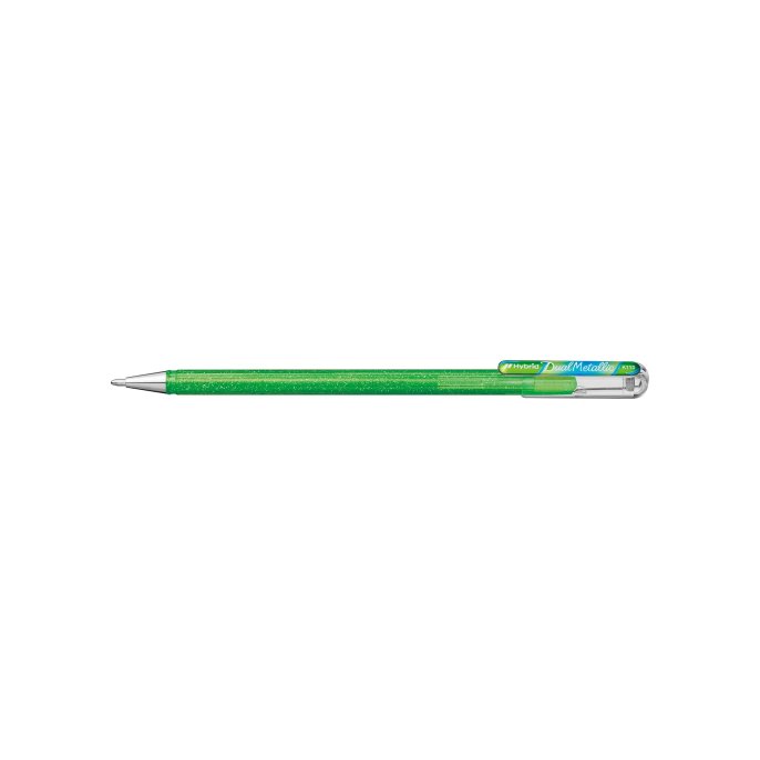 Pentel Gelpen Pentel Dual Metallic bl/rd/gr/12 (1 doos x 12 stuks) Pentel Gelpen Pentel Dual Metallic bl/rd/gr/12 (1 doos x 12 stuks)