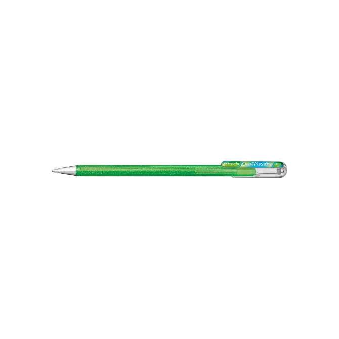 Pentel Gelpen Pentel Dual Metallic bl/rd/gr/12 (1 doos x 12 stuks) Pentel Gelpen Pentel Dual Metallic bl/rd/gr/12 (1 doos x 12 stuks)
