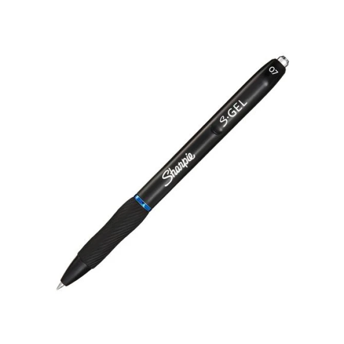 Sharpie Gelpen grip. 0.7 mm. blauw (pak 12 stuks)