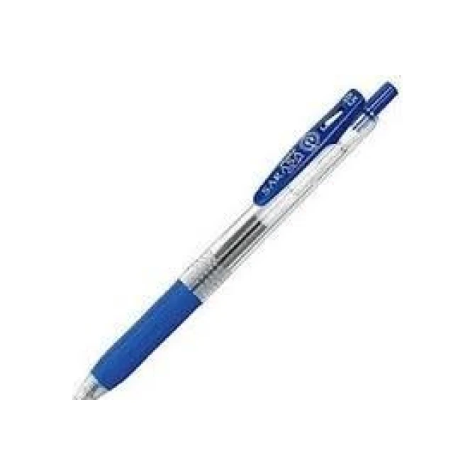 Zebra Gelpen Zebra Sarasa Clip 0.5 blauw bl/12 Zebra Gelpen Zebra Sarasa Clip 0.5 blauw bl/12