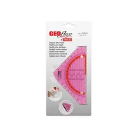 ARISTO Geodriehoek flex 16cm roze ARISTO Geodriehoek flex 16cm roze