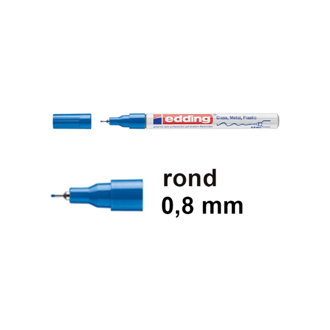 Glanslakmarker EDDING 780 0.8 bl (10 stuks)